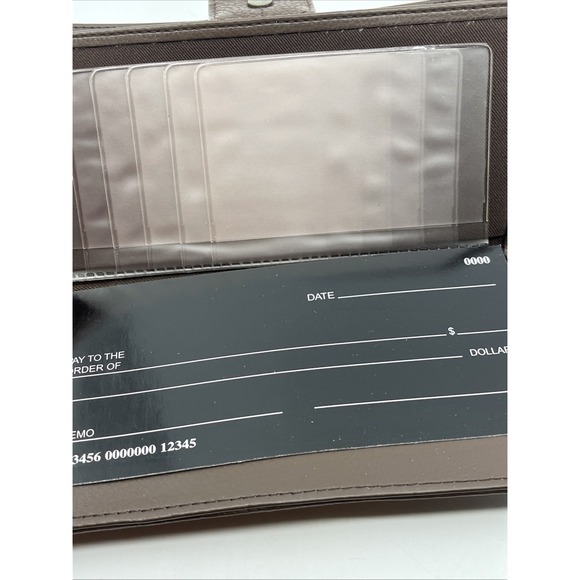 Guang Tong Brown Leather Bifold Wallet with Change Pocket Slots Never Been Used‎ - Picture 7 of 9